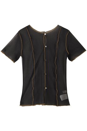 【プランク プロジェクト/PRANK PROJECT】の2WAYシアートップ / 2Way Sheer Top 人気、トレンドファッション・服の通販 founy(ファニー) ファッション Fashion レディースファッション Fashion for Women トップス・カットソー Cut & Sew Tops シャツ・ブラウス・オフィスカジュアル Elegant Blouses & Button-Ups ロングTシャツ・Tシャツ Longline T-Shirts & Tees カットソー・ベーシックTシャツ Cut-and-Sewn Tops / Stretch Tees & Basics インナー Innerwear ショート Short, Short Length ストレッチ Stretch, Stretchy Fabric スリーブ Sleeve, Long Sleeve / Short Sleeve タンブラー Tumbler, Travel Mug |ID:prp329100004588532