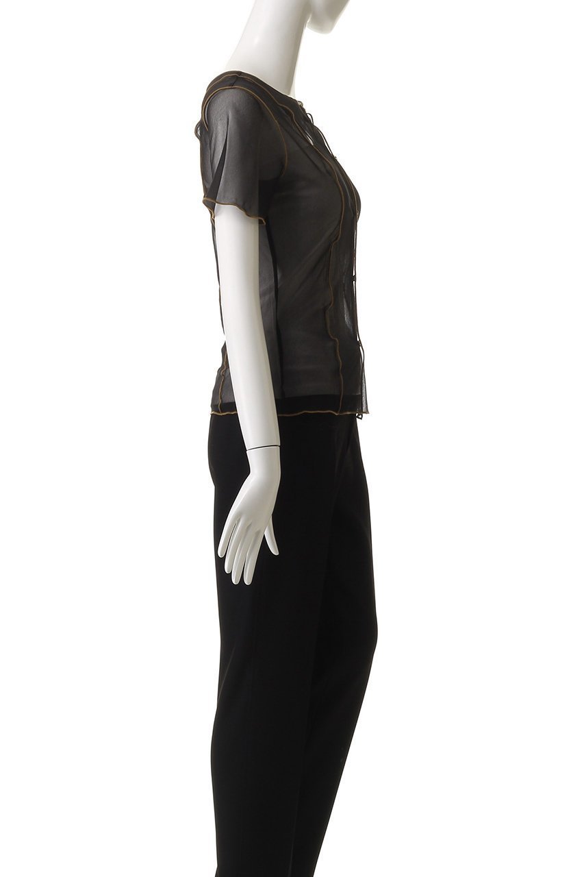 【プランク プロジェクト/PRANK PROJECT】の2WAYシアートップ / 2Way Sheer Top 人気、トレンドファッション・服の通販 founy(ファニー) ファッション Fashion レディースファッション Fashion for Women トップス・カットソー Cut & Sew Tops シャツ・ブラウス・オフィスカジュアル Elegant Blouses & Button-Ups ロングTシャツ・Tシャツ Longline T-Shirts & Tees カットソー・ベーシックTシャツ Cut-and-Sewn Tops / Stretch Tees & Basics インナー Innerwear ショート Short, Short Length ストレッチ Stretch, Stretchy Fabric スリーブ Sleeve, Long Sleeve / Short Sleeve タンブラー Tumbler, Travel Mug other-3|ID: prp329100004588532 ipo3291000000035983230