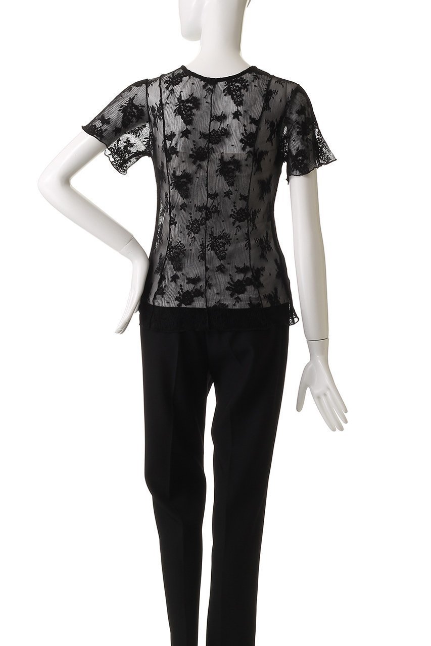 【プランク プロジェクト/PRANK PROJECT】の2WAYレースシアートップ / 2Way Lace Sheer Top 人気、トレンドファッション・服の通販 founy(ファニー) 　ファッション　Fashion　レディースファッション　Fashion for Women　トップス・カットソー　Cut & Sew Tops　シャツ・ブラウス・オフィスカジュアル　Elegant Blouses & Button-Ups　ロングTシャツ・Tシャツ　Longline T-Shirts & Tees　カットソー・ベーシックTシャツ　Cut-and-Sewn Tops / Stretch Tees & Basics　インナー　Innerwear　ショート　Short, Short Length　ストレッチ　Stretch, Stretchy Fabric　スリーブ　Sleeve, Long Sleeve / Short Sleeve　プリーツ　Pleats, Pleated　ランダム　Random, Irregular　レース　Lace, Lace Fabric　定番　Standard, Basic Item　other-4|ID: prp329100004588534 ipo3291000000035790714
