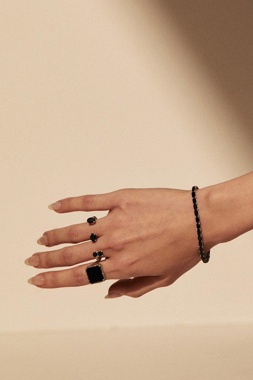 【アドリン ヒュー/Adlin Hue】のOnyx Maria リング 人気、トレンドファッション・服の通販 founy(ファニー) 　ファッション　Fashion　レディースファッション　Fashion for Women　ジュエリー　Jewelry　モダン　Modern, Contemporary　other-2|ID: prp329100004588540 ipo3291000000035790736