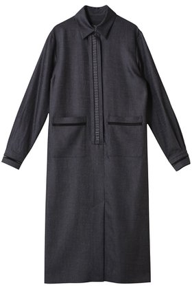 【ルームエイト/Room no.8】 【Room no.8 BLACK】トリアセテート ツイル コンビレースドレス人気、トレンドファッション・服の通販 founy(ファニー) ファッション Fashion レディースファッション Ladies' Fashion Online ワンピース Dress ドレス Party Dresses チュニック Tunic ストレート Straight チュニック Tunic ツイル Twill ドレス Dress フォーマル Formal フロント Front リュクス Luxe ロング Long エレガント 上品 Elegant NEW・新作・新着・新入荷 New Arrivals |ID:prp329100004588548