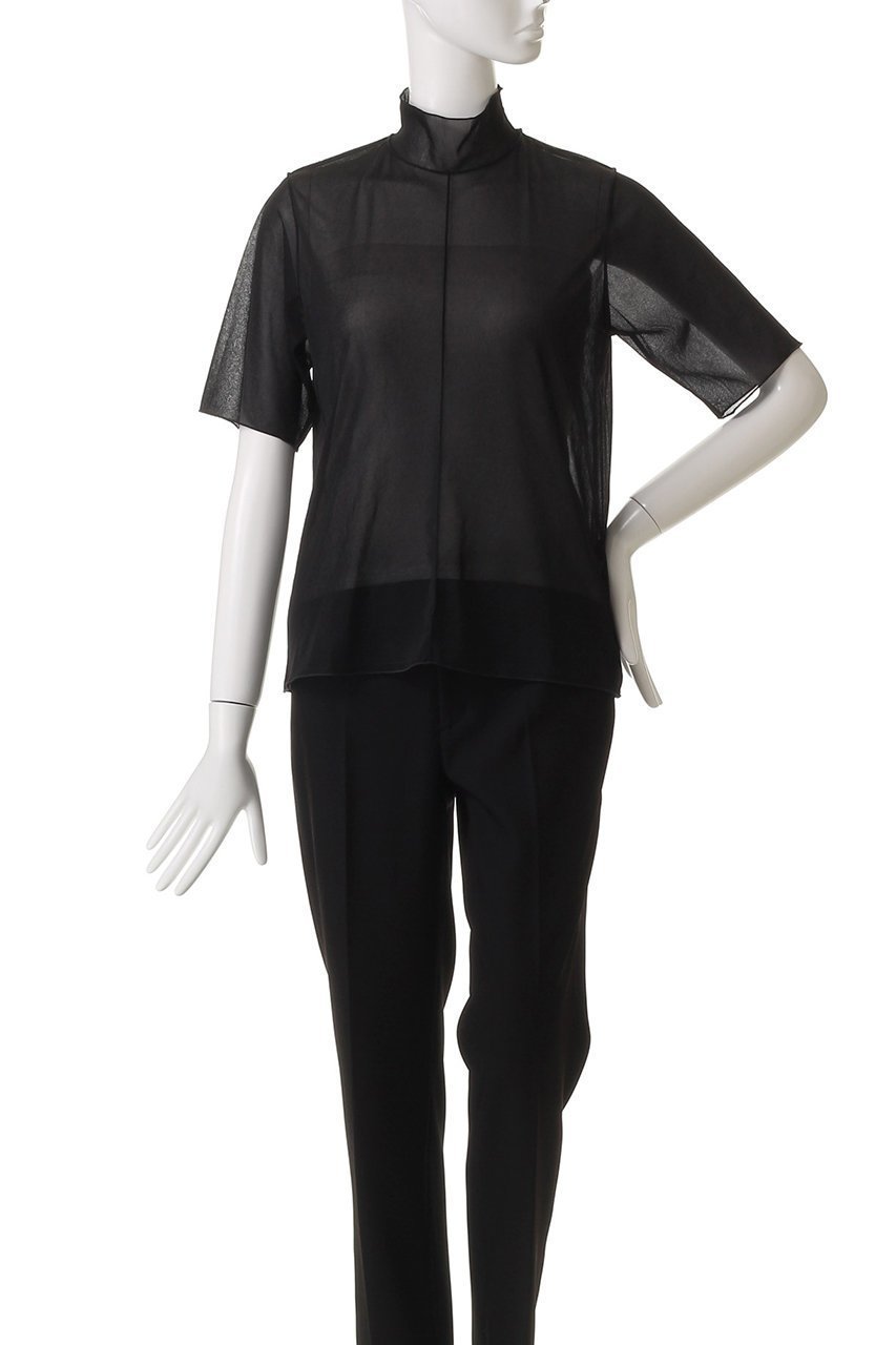 【ミディウミソリッド/MIDIUMISOLID】のmellow sheer h/slv inner インナー 人気、トレンドファッション・服の通販 founy(ファニー) 　ファッション　Fashion　レディースファッション　Fashion for Women　トップス・カットソー　Cut & Sew Tops　シャツ・ブラウス・オフィスカジュアル　Elegant Blouses & Button-Ups　ロングTシャツ・Tシャツ　Longline T-Shirts & Tees　カットソー・ベーシックTシャツ　Cut-and-Sewn Tops / Stretch Tees & Basics　インナー　Innerwear　シアー　Sheer, See-Through　ショート　Short, Short Length　スリーブ　Sleeve, Long Sleeve / Short Sleeve　トレンド　Trend, Trending Now　ハイネック　High Neck, Mock Neck　エレガント 上品　Elegant　夏　Summer　other-2|ID: prp329100004588553 ipo3291000000035060890