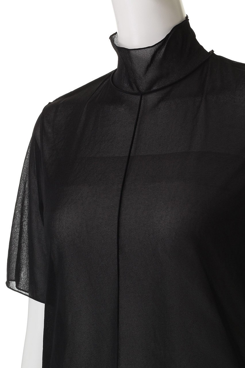 【ミディウミソリッド/MIDIUMISOLID】のmellow sheer h/slv inner インナー 人気、トレンドファッション・服の通販 founy(ファニー) 　ファッション　Fashion　レディースファッション　Fashion for Women　トップス・カットソー　Cut & Sew Tops　シャツ・ブラウス・オフィスカジュアル　Elegant Blouses & Button-Ups　ロングTシャツ・Tシャツ　Longline T-Shirts & Tees　カットソー・ベーシックTシャツ　Cut-and-Sewn Tops / Stretch Tees & Basics　インナー　Innerwear　シアー　Sheer, See-Through　ショート　Short, Short Length　スリーブ　Sleeve, Long Sleeve / Short Sleeve　トレンド　Trend, Trending Now　ハイネック　High Neck, Mock Neck　エレガント 上品　Elegant　夏　Summer　other-5|ID: prp329100004588553 ipo3291000000035060893