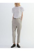 【プレインピープル/PLAIN PEOPLE】のリネンレーヨンストレッチテーパードパンツ 人気、トレンドファッション・服の通販 founy(ファニー) ファッション Fashion レディースファッション Ladies' Fashion Online パンツ Pants ギャザー Gather スラックス Slacks テーパード Tapered エレガント 上品 Elegant NEW・新作・新着・新入荷 New Arrivals thumbnail ベージュ|ID: prp329100004588559 ipo3291000000032549489