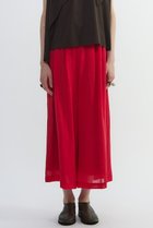 【プレインピープル/PLAIN PEOPLE】のナチュラルリネンガーゼワイドクロップドパンツ 人気、トレンドファッション・服の通販 founy(ファニー) ファッション Fashion レディースファッション Ladies' Fashion Online パンツ Pants ボトム Bottom リラックス Relax NEW・新作・新着・新入荷 New Arrivals thumbnail レッド|ID: prp329100004588563 ipo3291000000032549513