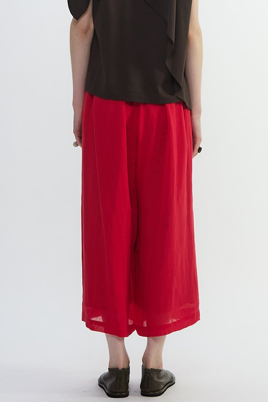 【プレインピープル/PLAIN PEOPLE】のナチュラルリネンガーゼワイドクロップドパンツ 人気、トレンドファッション・服の通販 founy(ファニー) 　ファッション　Fashion　レディースファッション　Ladies' Fashion Online　パンツ　Pants　ボトム　Bottom　リラックス　Relax　NEW・新作・新着・新入荷　New Arrivals　other-3|ID: prp329100004588563 ipo3291000000032549515