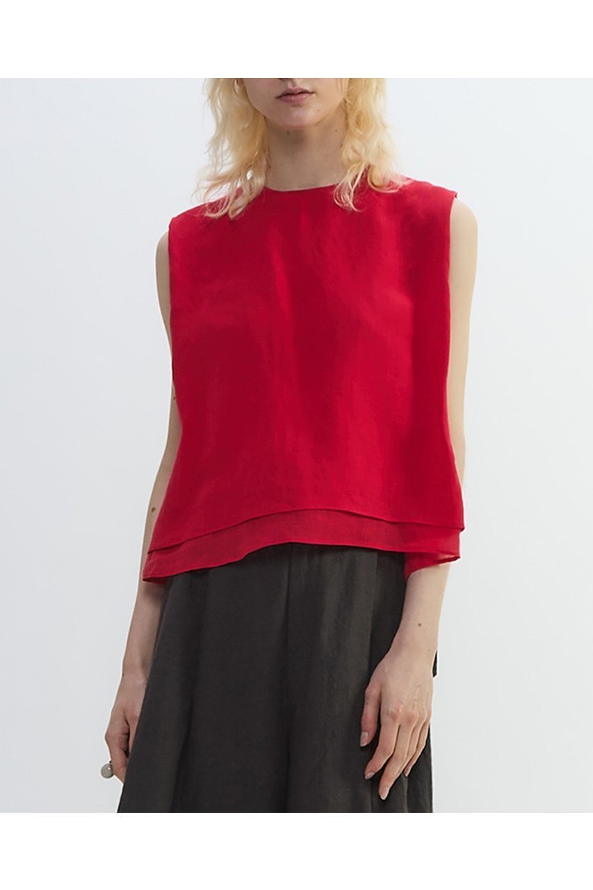【プレインピープル/PLAIN PEOPLE】のナチュラルリネンガーゼノースリーブブラウス 人気、トレンドファッション・服の通販 founy(ファニー) 　ファッション　Fashion　レディースファッション　Ladies' Fashion Online　トップス・カットソー　Tops/Tshirt　キャミソール / ノースリーブ　No Sleeves　シャツ/ブラウス　Shirts/Blouses　おすすめ　Recommend　セットアップ　Set Up　ノースリーブ　No Sleeve　リネン　Linen　夏　Summer　NEW・新作・新着・新入荷　New Arrivals　other-4|ID: prp329100004588564 ipo3291000000032549523