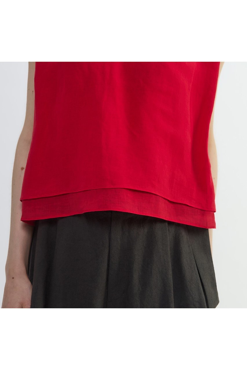 【プレインピープル/PLAIN PEOPLE】のナチュラルリネンガーゼノースリーブブラウス 人気、トレンドファッション・服の通販 founy(ファニー) 　ファッション　Fashion　レディースファッション　Ladies' Fashion Online　トップス・カットソー　Tops/Tshirt　キャミソール / ノースリーブ　No Sleeves　シャツ/ブラウス　Shirts/Blouses　おすすめ　Recommend　セットアップ　Set Up　ノースリーブ　No Sleeve　リネン　Linen　夏　Summer　NEW・新作・新着・新入荷　New Arrivals　other-5|ID: prp329100004588564 ipo3291000000032549526