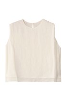 【プレインピープル/PLAIN PEOPLE】のナチュラルリネンガーゼノースリーブブラウス 人気、トレンドファッション・服の通販 founy(ファニー) ファッション Fashion レディースファッション Fashion for Women トップス・カットソー Cut & Sew Tops キャミソール&ノースリーブ Camisoles & Sleeveless Tops シャツ・ブラウス・オフィスカジュアル Elegant Blouses & Button-Ups おすすめ Recommended / Our Picks セットアップ Set-Up, Coordinated Outfit ノースリーブ Sleeveless, No-Sleeve リネン Linen, Linen Fabric 夏 Summer thumbnail オフホワイト|ID: prp329100004588564 ipo3291000000034229885
