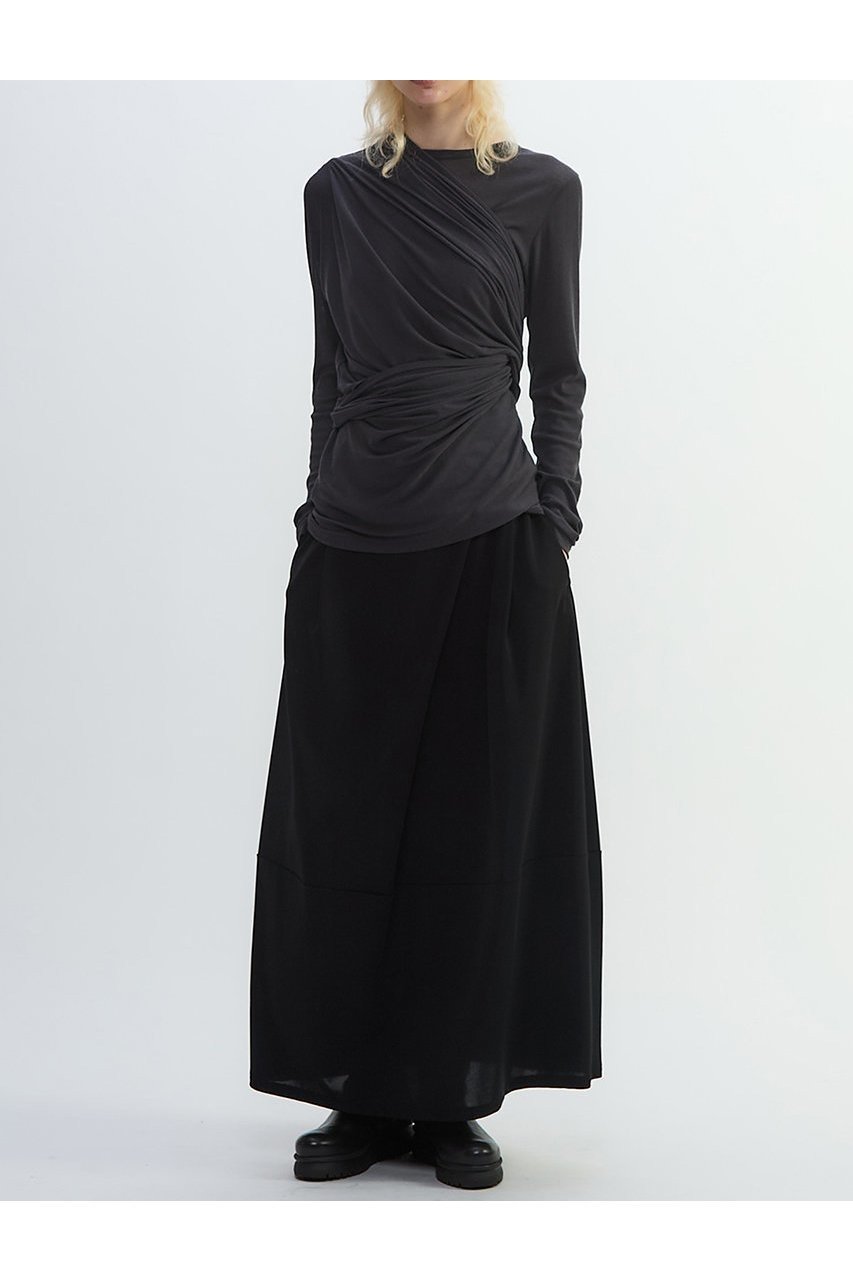 【プレインピープル/PLAIN PEOPLE】のトリアセドライジャージタックスカート 人気、トレンドファッション・服の通販 founy(ファニー) 　ファッション　Fashion　レディースファッション　Ladies' Fashion Online　スカート　Skirt　ロングスカート　Long Skirt　アシンメトリー　Asymmetry　ロング　Long　NEW・新作・新着・新入荷　New Arrivals　other-4|ID: prp329100004588565 ipo3291000000032549533