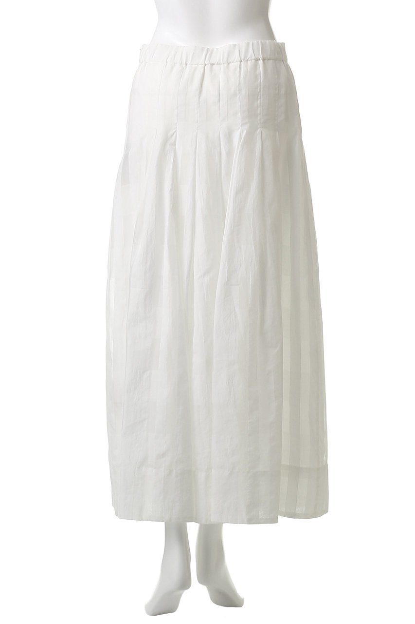 【プレインピープル/PLAIN PEOPLE】のコードチェックワッシャーセミフレアスカート 人気、トレンドファッション・服の通販 founy(ファニー) ファッション Fashion レディースファッション Fashion for Women スカート Skirts Aライン・フレアスカート A-Line & Flared Skirts ロングスカート Long Skirts / Maxi & Midi Skirts シルク Silk, 100% Silk シンプル Simple, Minimal チェック Check, Plaid, Tartan ロング Long, Long-Length other-4|ID: prp329100004588567 ipo3291000000035280895