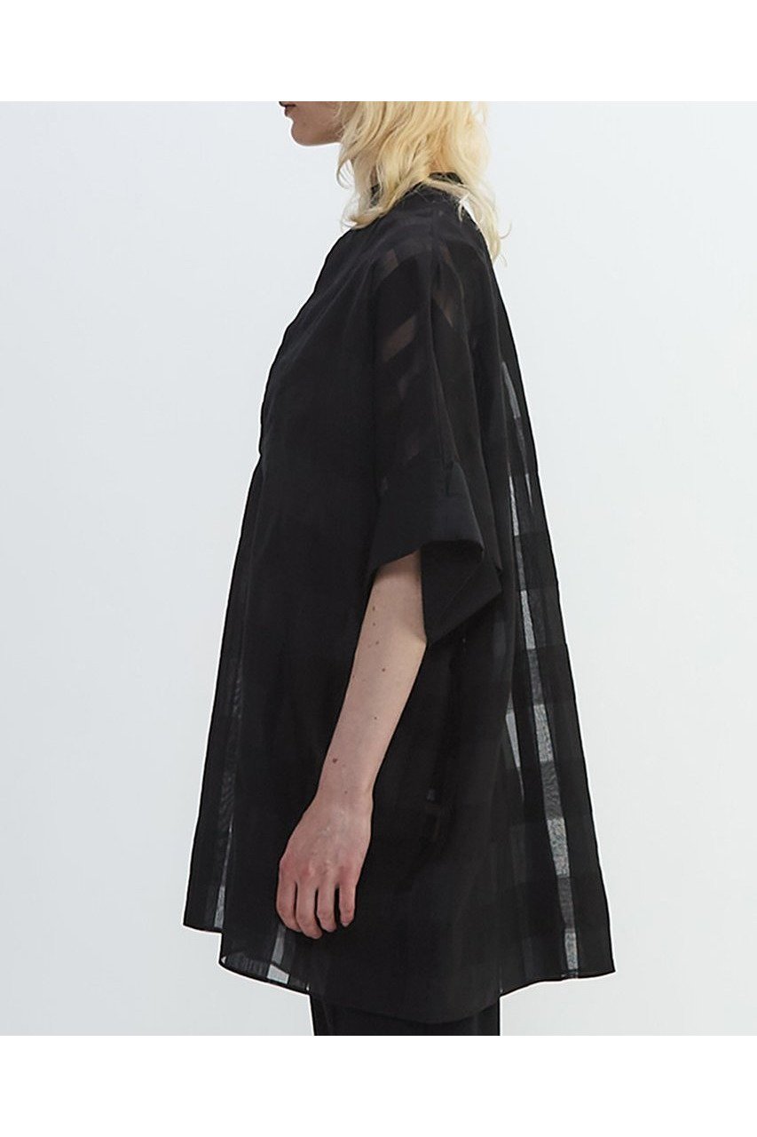 【プレインピープル/PLAIN PEOPLE】のコードチェックワッシャーチュニック 人気、トレンドファッション・服の通販 founy(ファニー) 　ファッション　Fashion　レディースファッション　Ladies' Fashion Online　ワンピース　Dress　チュニック　Tunic　おすすめ　Recommend　シルク　Silk　チェック　Check　チュニック　Tunic　NEW・新作・新着・新入荷　New Arrivals　other-2|ID: prp329100004588568 ipo3291000000032549553