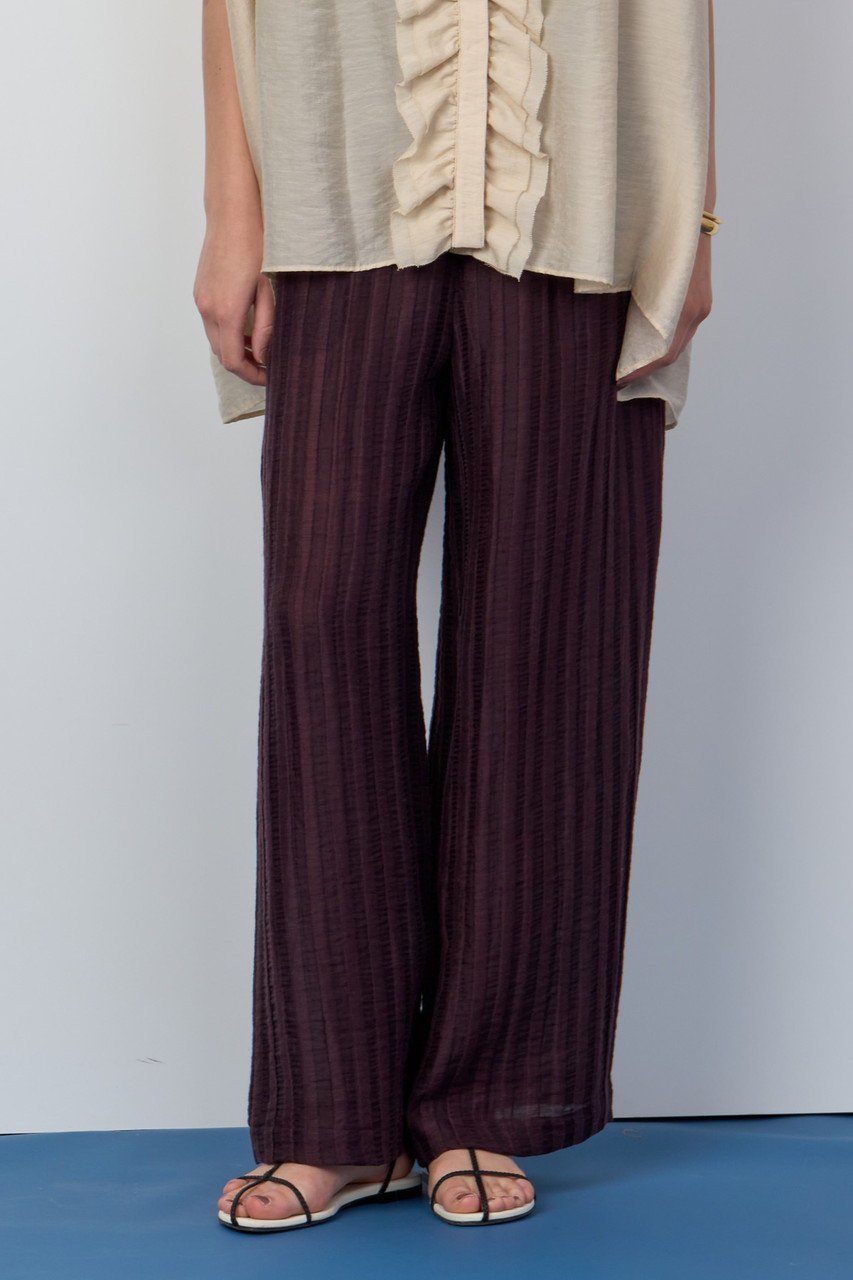 【ハウス オブ ロータス/HOUSE OF LOTUS】のストライプジャガードイージーパンツ 人気、トレンドファッション・服の通販 founy(ファニー) ファッション Fashion レディースファッション Fashion for Women パンツ Pants & Trousers イレギュラー Irregular Design ジャカード/ジャガード Jacquard, Woven Pattern ストレート Straight, Straight Cut 夏 Summer other-6|ID: prp329100004588570 ipo3291000000032631562