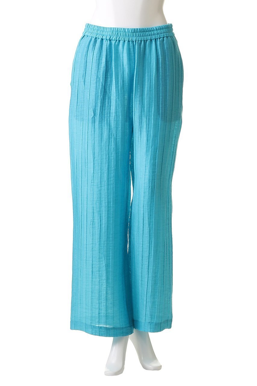 【ハウス オブ ロータス/HOUSE OF LOTUS】のストライプジャガードイージーパンツ 人気、トレンドファッション・服の通販 founy(ファニー) 　ファッション　Fashion　レディースファッション　Fashion for Women　パンツ　Pants & Trousers　イレギュラー　Irregular Design　ジャカード／ジャガード　Jacquard, Woven Pattern　ストレート　Straight, Straight Cut　夏　Summer　other-2|ID: prp329100004588570 ipo3291000000035341498