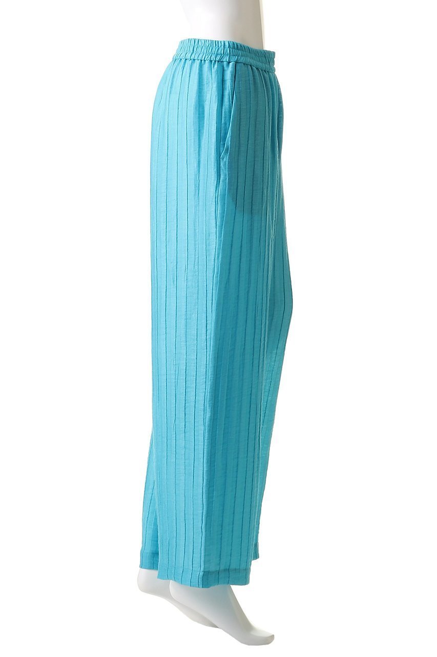 【ハウス オブ ロータス/HOUSE OF LOTUS】のストライプジャガードイージーパンツ 人気、トレンドファッション・服の通販 founy(ファニー) 　ファッション　Fashion　レディースファッション　Fashion for Women　パンツ　Pants & Trousers　イレギュラー　Irregular Design　ジャカード／ジャガード　Jacquard, Woven Pattern　ストレート　Straight, Straight Cut　夏　Summer　other-3|ID: prp329100004588570 ipo3291000000035341500