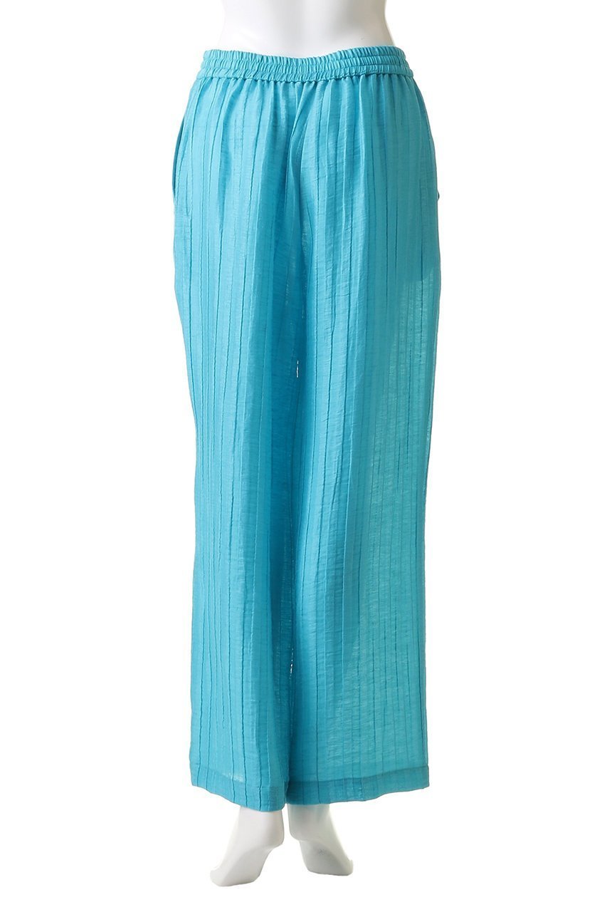 【ハウス オブ ロータス/HOUSE OF LOTUS】のストライプジャガードイージーパンツ 人気、トレンドファッション・服の通販 founy(ファニー) 　ファッション　Fashion　レディースファッション　Fashion for Women　パンツ　Pants & Trousers　イレギュラー　Irregular Design　ジャカード／ジャガード　Jacquard, Woven Pattern　ストレート　Straight, Straight Cut　夏　Summer　other-4|ID: prp329100004588570 ipo3291000000035341502