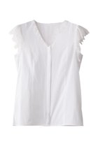 【アルアバイル/allureville】のレースカラーブラウス ホワイト|ID: prp329100004588572 ipo3291000000036181130