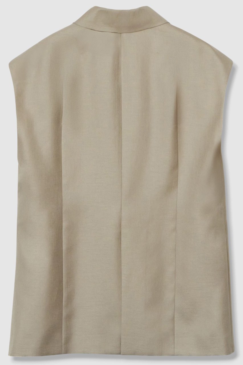 【アルアバイル/allureville】のエアリービエラテーラードジレ 人気、トレンドファッション・服の通販 founy(ファニー) 　ファッション　Fashion　レディースファッション　Ladies' Fashion Online　アウター　Coat Outerwear　ジャケット　Jackets　ジャケット　Jacket　ベスト　Vest　リラックス　Relax　夏　Summer　NEW・新作・新着・新入荷　New Arrivals　other-2|ID: prp329100004588573 ipo3291000000032549582