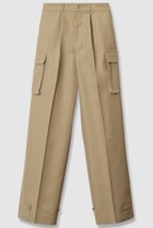 【アルアバイル/allureville】のオーガニックギャバカーゴパンツ ベージュ|ID: prp329100004588574 ipo3291000000035375674