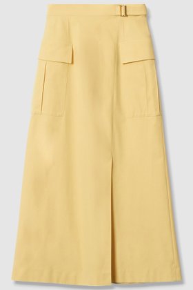 【アルアバイル/allureville】 ツイルストレッチサファリスカート人気、トレンドファッション・服の通販 founy(ファニー) ファッション Fashion レディースファッション Ladies' Fashion Online スカート Skirt ロングスカート Long Skirt スリット Slit トレンド Trend ポケット Pocket ロング Long 夏 Summer NEW・新作・新着・新入荷 New Arrivals |ID:prp329100004588577
