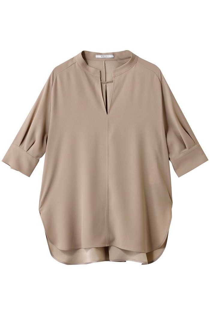 【ベイジ,/BEIGE,】のFLEUR(フルール)/ブラウス インテリア・キッズ・メンズ・レディースファッション・服の通販 founy(ファニー) https://founy.com/ ファッション Fashion レディースファッション Fashion for Women トップス・カットソー Cut & Sew Tops シャツ・ブラウス・オフィスカジュアル Elegant Blouses & Button-Ups とろみ Fluid, Flowy Fabric ショート Short, Short Length スキッパー Skipper, Open Collar スラックス Slacks, Dress Pants スリーブ Sleeve, Long Sleeve / Short Sleeve デニム Denim, Jeans Material フェミニン Feminine, Girly |ID: prp329100004588585 ipo3291000000035790824