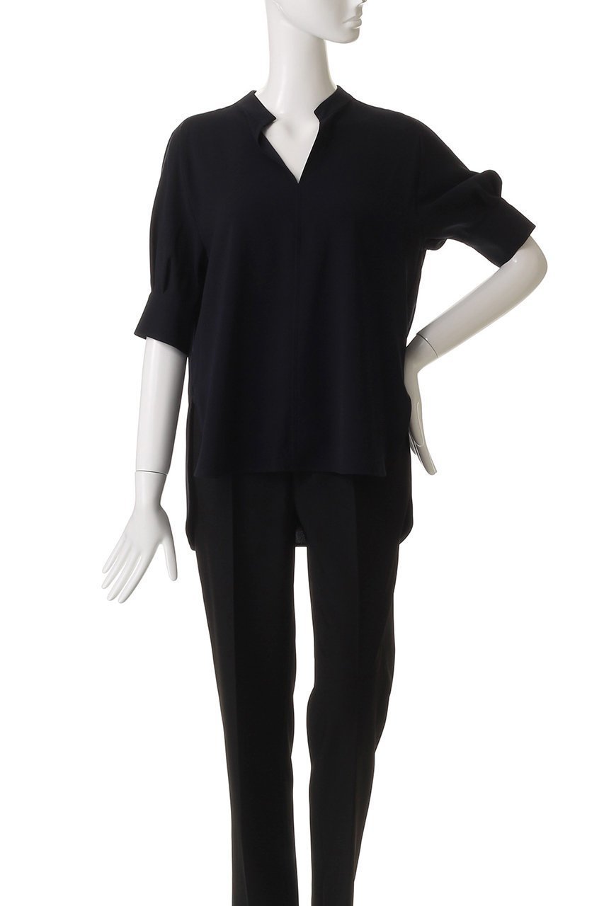 【ベイジ,/BEIGE,】のFLEUR(フルール)/ブラウス 人気、トレンドファッション・服の通販 founy(ファニー) 　ファッション　Fashion　レディースファッション　Fashion for Women　トップス・カットソー　Cut & Sew Tops　シャツ・ブラウス・オフィスカジュアル　Elegant Blouses & Button-Ups　とろみ　Fluid, Flowy Fabric　ショート　Short, Short Length　スキッパー　Skipper, Open Collar　スラックス　Slacks, Dress Pants　スリーブ　Sleeve, Long Sleeve / Short Sleeve　デニム　Denim, Jeans Material　フェミニン　Feminine, Girly　other-2|ID: prp329100004588585 ipo3291000000035790827