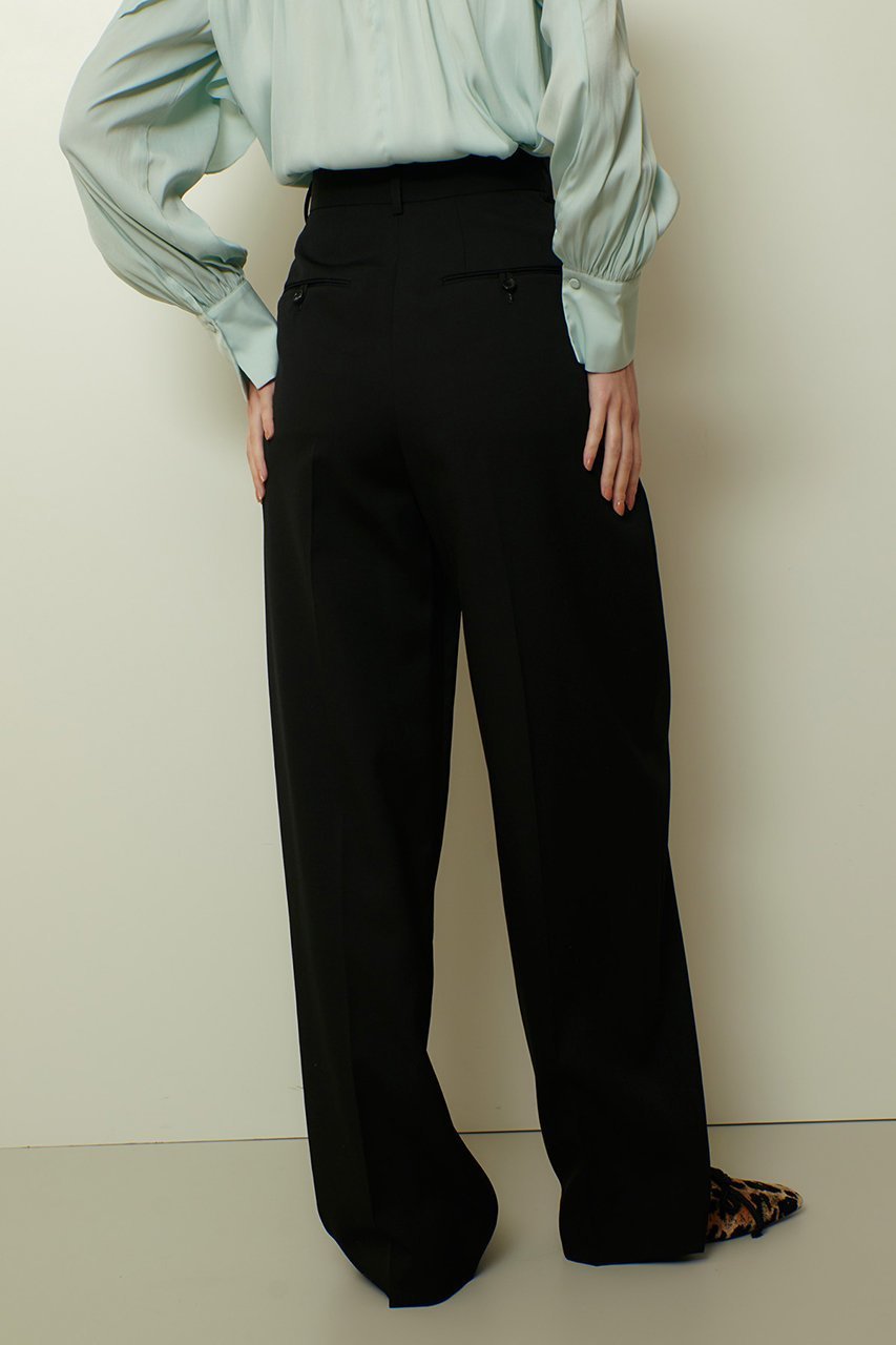 【アルアバイル/allureville】のドライウールカーブライントラウザー 人気、トレンドファッション・服の通販 founy(ファニー) 　ファッション　Fashion　レディースファッション　Fashion for Women　パンツ　Pants & Trousers　センター　Center, Center Line　ポケット　Pocket, Pocket Detail　マニッシュ　Mannish, Boyish　other-4|ID: prp329100004588586 ipo3291000000034017402