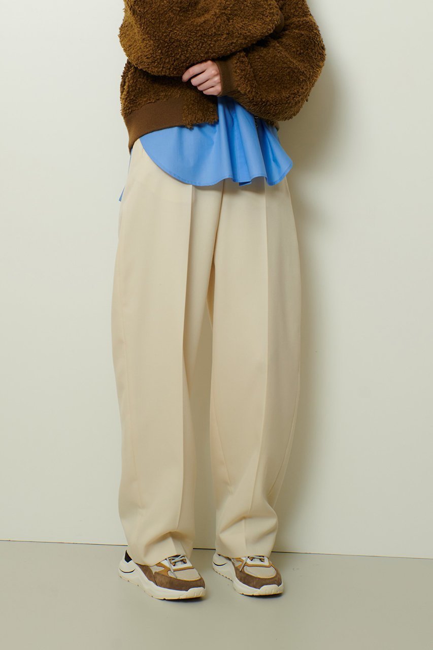 【アルアバイル/allureville】のドライウールカーブライントラウザー 人気、トレンドファッション・服の通販 founy(ファニー) 　ファッション　Fashion　レディースファッション　Fashion for Women　パンツ　Pants & Trousers　センター　Center, Center Line　ポケット　Pocket, Pocket Detail　マニッシュ　Mannish, Boyish　再入荷　Restock / Back in Stock　other-6|ID: prp329100004588586 ipo3291000000035395351