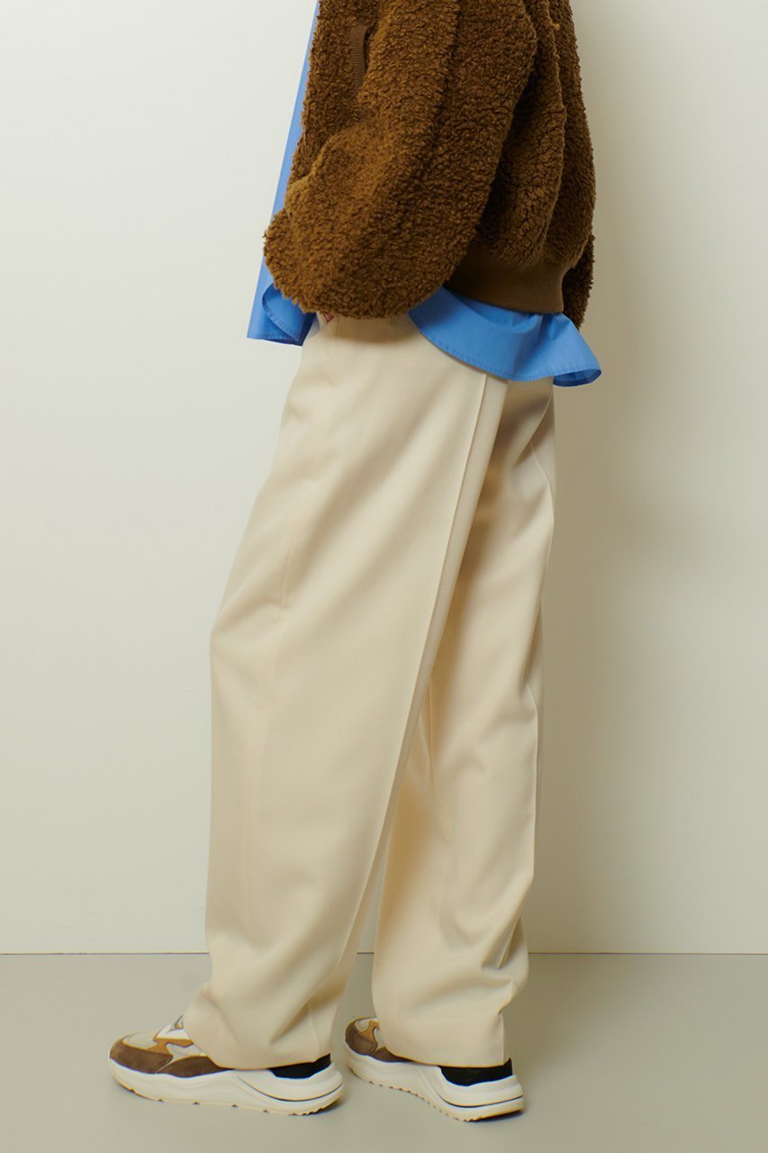 【アルアバイル/allureville】のドライウールカーブライントラウザー 人気、トレンドファッション・服の通販 founy(ファニー) 　ファッション　Fashion　レディースファッション　Fashion for Women　パンツ　Pants & Trousers　センター　Center, Center Line　ポケット　Pocket, Pocket Detail　マニッシュ　Mannish, Boyish　再入荷　Restock / Back in Stock　other-8|ID: prp329100004588586 ipo3291000000035395353