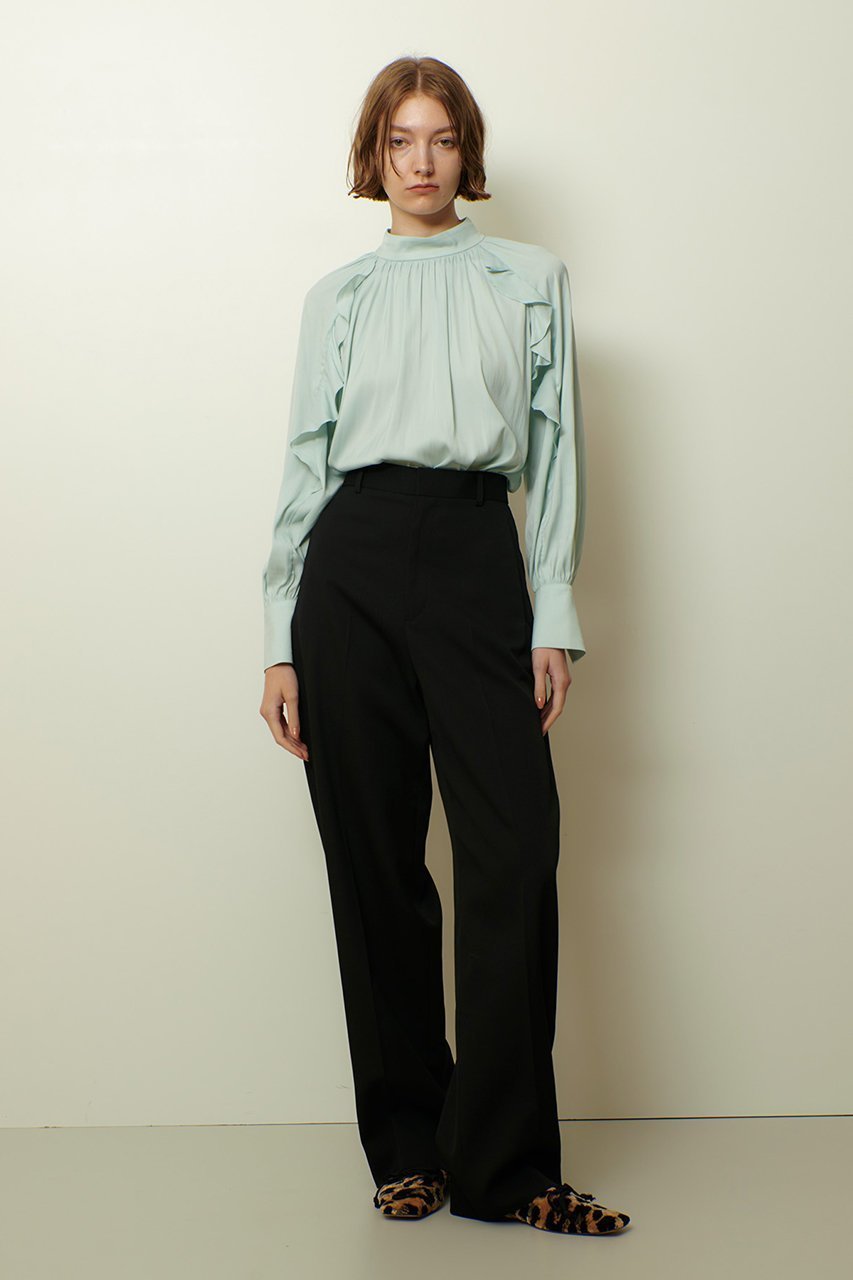 【アルアバイル/allureville】のドライウールカーブライントラウザー 人気、トレンドファッション・服の通販 founy(ファニー) 　ファッション　Fashion　レディースファッション　Fashion for Women　パンツ　Pants & Trousers　センター　Center, Center Line　ポケット　Pocket, Pocket Detail　マニッシュ　Mannish, Boyish　other-8|ID: prp329100004588586 ipo3291000000036103739