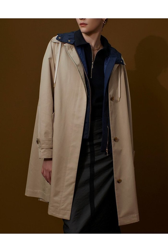 【アルアバイル/allureville】のフードライナーステンコート インテリア・キッズ・メンズ・レディースファッション・服の通販 founy(ファニー) https://founy.com/ ファッション Fashion レディースファッション Ladies' Fashion Online アウター Coat Outerwear コート Coats インナー Inner クラシック Classic スポーティ Sporty フェミニン Feminine ベスト Vest ボトム Bottom ライナー Liner ロング Long NEW・新作・新着・新入荷 New Arrivals |ID: prp329100004588587 ipo3291000000032549771