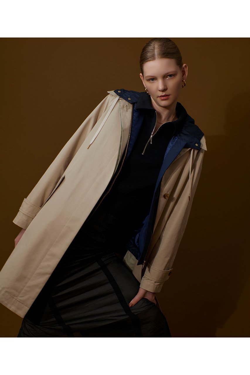 【アルアバイル/allureville】のフードライナーステンコート 人気、トレンドファッション・服の通販 founy(ファニー) 　ファッション　Fashion　レディースファッション　Ladies' Fashion Online　アウター　Coat Outerwear　コート　Coats　インナー　Inner　クラシック　Classic　スポーティ　Sporty　フェミニン　Feminine　ベスト　Vest　ボトム　Bottom　ライナー　Liner　ロング　Long　NEW・新作・新着・新入荷　New Arrivals　other-2|ID: prp329100004588587 ipo3291000000032549773
