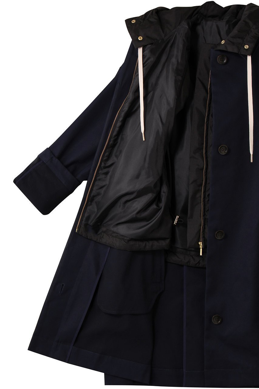 【アルアバイル/allureville】のフードライナーステンコート 人気、トレンドファッション・服の通販 founy(ファニー) 　ファッション　Fashion　レディースファッション　Fashion for Women　アウター　Coat / Outerwear Collection　コート・ロングコート・ピーコート　Long Coats, Peacoats & More　インナー　Innerwear　クラシック　Classic, Timeless Style　スポーティ　Sporty, Casual Athletic　フェミニン　Feminine, Girly　ベスト　Vest, Waistcoat　ボトム　Bottoms, Lower Wear　ライナー　Liner, Inner Layer　ロング　Long, Long-Length　other-6|ID: prp329100004588587 ipo3291000000035395359