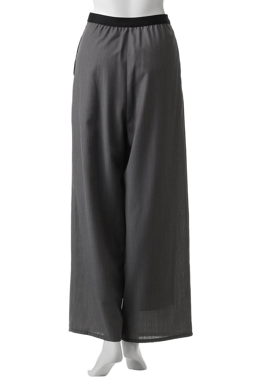 【アルアバイル/allureville】のトリアセサイロタックパンツ 人気、トレンドファッション・服の通販 founy(ファニー) 　ファッション　Fashion　レディースファッション　Fashion for Women　パンツ　Pants & Trousers　おすすめ　Recommended / Our Picks　アシンメトリー　Asymmetrical Style　サマー　Summer, Summer Style　シアー　Sheer, See-Through　ジャケット　Jacket, Outerwear　ストレート　Straight, Straight Cut　セットアップ　Set-Up, Coordinated Outfit　other-4|ID: prp329100004588588 ipo3291000000035632769