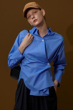 【アルアバイル/allureville】 カシュクール2WAYシャツ人気、トレンドファッション・服の通販 founy(ファニー) ファッション Fashion レディースファッション Ladies' Fashion Online トップス・カットソー Tops/Tshirt シャツ/ブラウス Shirts/Blouses おすすめ Recommend カシュクール Cachecoeur スリーブ Sleeve タイトスカート Tight Skirt フロント Front ベーシック Basic ボトム Bottom マニッシュ Mannish ロング Long NEW・新作・新着・新入荷 New Arrivals 秋 Autumn/Fall |ID:prp329100004588589