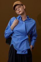 【アルアバイル/allureville】のカシュクール2WAYシャツ 人気、トレンドファッション・服の通販 founy(ファニー) ファッション Fashion レディースファッション Ladies' Fashion Online トップス・カットソー Tops/Tshirt シャツ/ブラウス Shirts/Blouses おすすめ Recommend カシュクール Cachecoeur スリーブ Sleeve タイトスカート Tight Skirt フロント Front ベーシック Basic ボトム Bottom マニッシュ Mannish ロング Long NEW・新作・新着・新入荷 New Arrivals 秋 Autumn/Fall thumbnail ブルー|ID: prp329100004588589 ipo3291000000032549785