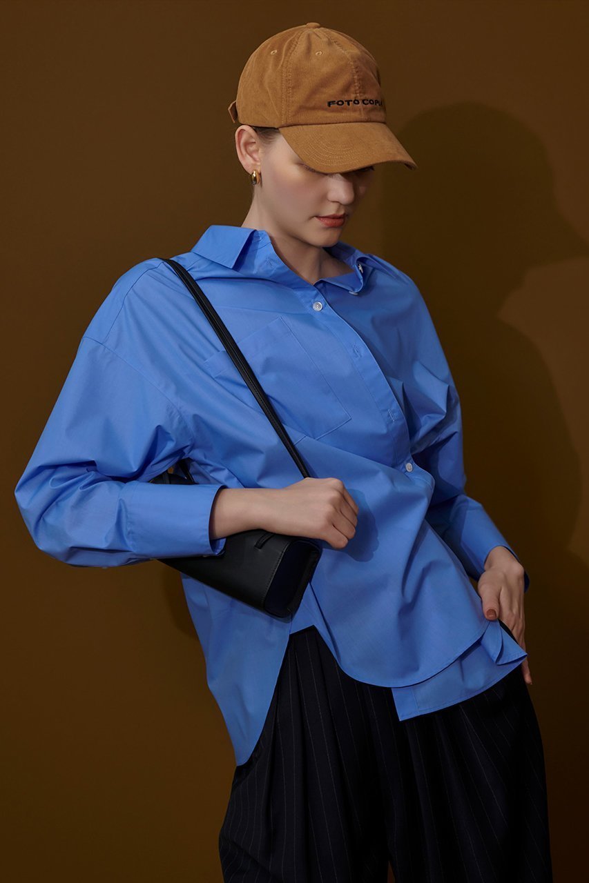 【アルアバイル/allureville】のカシュクール2WAYシャツ 人気、トレンドファッション・服の通販 founy(ファニー) 　ファッション　Fashion　レディースファッション　Ladies' Fashion Online　トップス・カットソー　Tops/Tshirt　シャツ/ブラウス　Shirts/Blouses　おすすめ　Recommend　カシュクール　Cachecoeur　スリーブ　Sleeve　タイトスカート　Tight Skirt　フロント　Front　ベーシック　Basic　ボトム　Bottom　マニッシュ　Mannish　ロング　Long　NEW・新作・新着・新入荷　New Arrivals　秋　Autumn/Fall　other-2|ID: prp329100004588589 ipo3291000000032549786