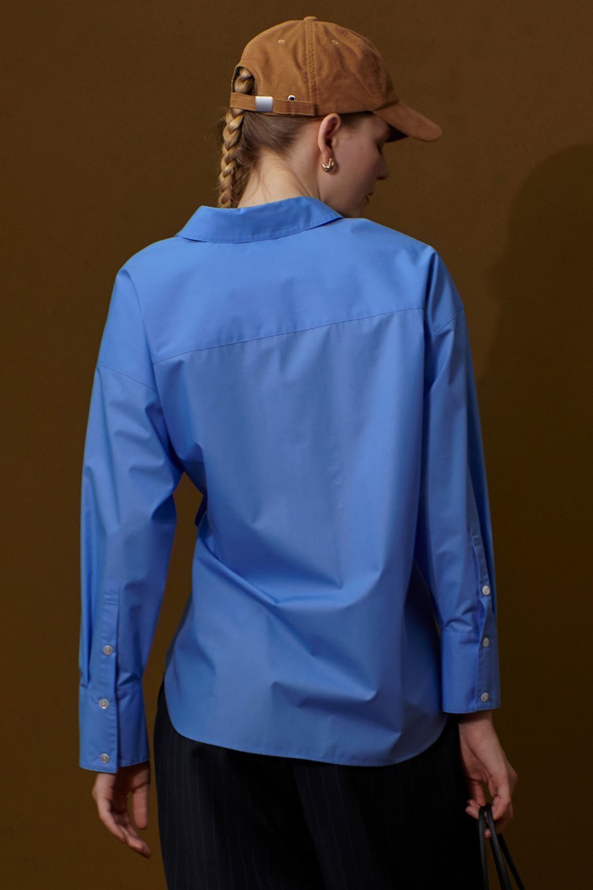 【アルアバイル/allureville】のカシュクール2WAYシャツ 人気、トレンドファッション・服の通販 founy(ファニー) 　ファッション　Fashion　レディースファッション　Ladies' Fashion Online　トップス・カットソー　Tops/Tshirt　シャツ/ブラウス　Shirts/Blouses　おすすめ　Recommend　カシュクール　Cachecoeur　スリーブ　Sleeve　タイトスカート　Tight Skirt　フロント　Front　ベーシック　Basic　ボトム　Bottom　マニッシュ　Mannish　ロング　Long　NEW・新作・新着・新入荷　New Arrivals　秋　Autumn/Fall　other-4|ID: prp329100004588589 ipo3291000000032549788