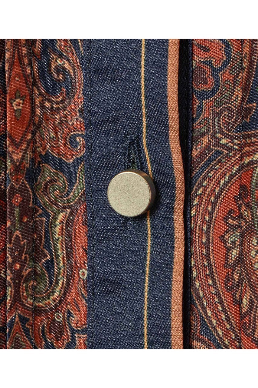 【アルアバイル/allureville】のOFFICINAペイズリープリントワンピース 人気、トレンドファッション・服の通販 founy(ファニー) 　ファッション　Fashion　レディースファッション　Fashion for Women　ワンピース　Dresses　チュニック　Tunic Tops & Dresses　イタリア　Italy　チュニック　Tunic, Long Top　テーラード　Tailored, Tailored Fit　デニム　Denim, Jeans Material　トレンド　Trend, Trending Now　ブルゾン　Blouson, Bomber Jacket　ロング　Long, Long-Length　秋　Autumn　other-5|ID: prp329100004588592 ipo3291000000035451010