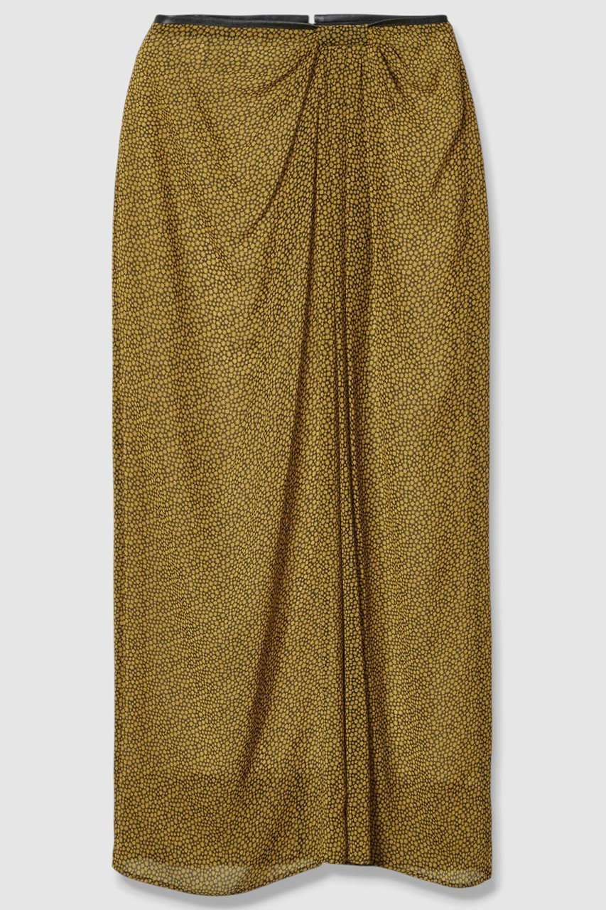 【アルアバイル/allureville】のルミナスプリントドレープスカート 人気、トレンドファッション・服の通販 founy(ファニー) 　ファッション　Fashion　レディースファッション　Fashion for Women　スカート　Skirts　ロングスカート　Long Skirts / Maxi & Midi Skirts　おすすめ　Recommended / Our Picks　アシンメトリー　Asymmetrical Style　イタリア　Italy　ジャケット　Jacket, Outerwear　トレンド　Trend, Trending Now　ドレープ　Drape, Draping Fabric　フェミニン　Feminine, Girly　ロング　Long, Long-Length　別注　Limited Edition, Custom Order　 other-1|ID: prp329100004588594 ipo3291000000035661794