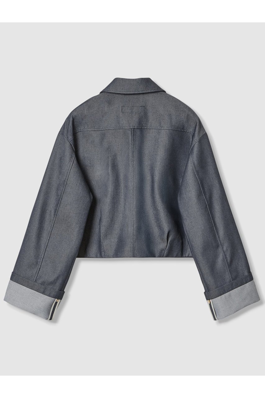 【アルアバイル/allureville】のリジッドデニムブルゾン 人気、トレンドファッション・服の通販 founy(ファニー) 　ファッション　Fashion　レディースファッション　Ladies' Fashion Online　アウター　Coat Outerwear　ジャケット　Jackets　ブルゾン　Blouson/Jackets　おすすめ　Recommend　ジャケット　Jacket　セットアップ　Set Up　デニム　Denim　トレンド　Trend　ブルゾン　Blouson　ボトム　Bottom　ポケット　Pocket　エレガント 上品　Elegant　NEW・新作・新着・新入荷　New Arrivals　other-2|ID: prp329100004588595 ipo3291000000032549831