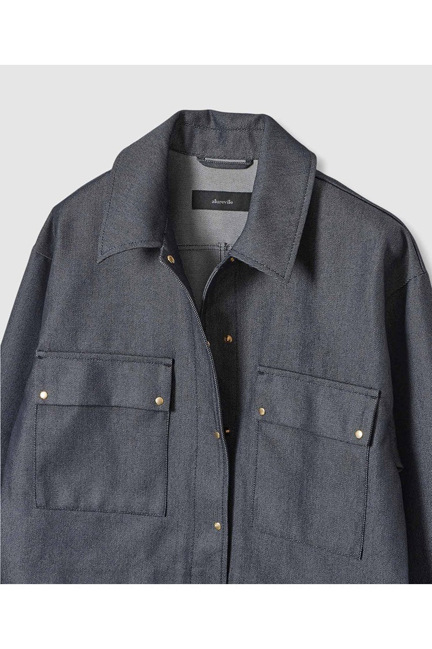 【アルアバイル/allureville】のリジッドデニムブルゾン 人気、トレンドファッション・服の通販 founy(ファニー) 　ファッション　Fashion　レディースファッション　Ladies' Fashion Online　アウター　Coat Outerwear　ジャケット　Jackets　ブルゾン　Blouson/Jackets　おすすめ　Recommend　ジャケット　Jacket　セットアップ　Set Up　デニム　Denim　トレンド　Trend　ブルゾン　Blouson　ボトム　Bottom　ポケット　Pocket　エレガント 上品　Elegant　NEW・新作・新着・新入荷　New Arrivals　other-3|ID: prp329100004588595 ipo3291000000032549832
