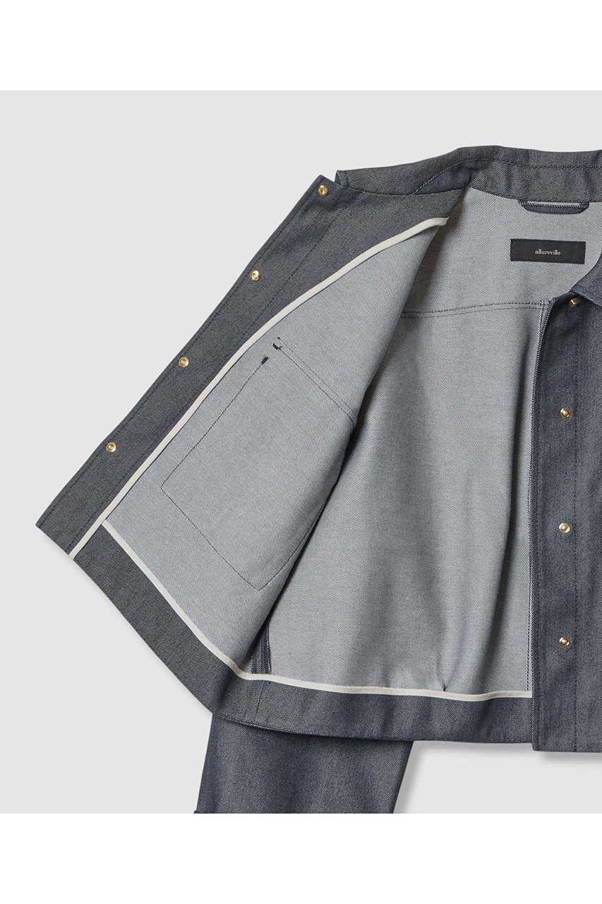 【アルアバイル/allureville】のリジッドデニムブルゾン 人気、トレンドファッション・服の通販 founy(ファニー) 　ファッション　Fashion　レディースファッション　Ladies' Fashion Online　アウター　Coat Outerwear　ジャケット　Jackets　ブルゾン　Blouson/Jackets　おすすめ　Recommend　ジャケット　Jacket　セットアップ　Set Up　デニム　Denim　トレンド　Trend　ブルゾン　Blouson　ボトム　Bottom　ポケット　Pocket　エレガント 上品　Elegant　NEW・新作・新着・新入荷　New Arrivals　other-7|ID: prp329100004588595 ipo3291000000032549836