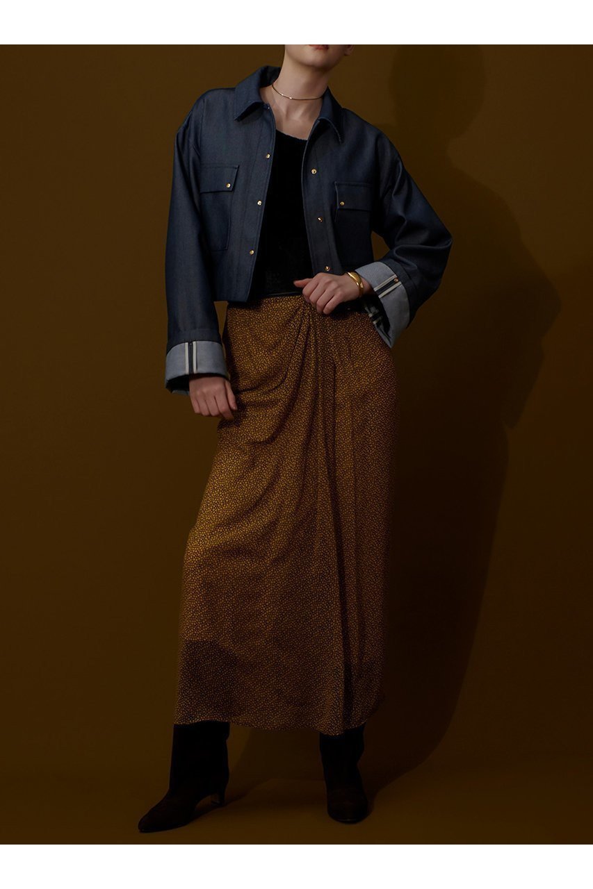 【アルアバイル/allureville】のリジッドデニムブルゾン 人気、トレンドファッション・服の通販 founy(ファニー) 　ファッション　Fashion　レディースファッション　Ladies' Fashion Online　アウター　Coat Outerwear　ジャケット　Jackets　ブルゾン　Blouson/Jackets　おすすめ　Recommend　ジャケット　Jacket　セットアップ　Set Up　デニム　Denim　トレンド　Trend　ブルゾン　Blouson　ボトム　Bottom　ポケット　Pocket　エレガント 上品　Elegant　NEW・新作・新着・新入荷　New Arrivals　other-8|ID: prp329100004588595 ipo3291000000032549837