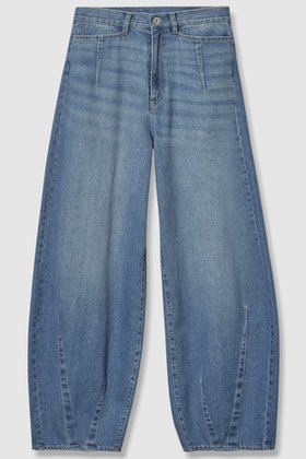【アルアバイル/allureville】のセミバギーデニムパンツ 人気、トレンドファッション・服の通販 founy(ファニー) ファッション Fashion レディースファッション Fashion for Women パンツ Pants & Trousers デニムパンツ・ジーンズ・美脚デニム Denim Jeans & Pants デニム Denim, Jeans Material ハイライズ High Rise, High Waist ヴィンテージ Vintage Style |ID:prp329100004588596