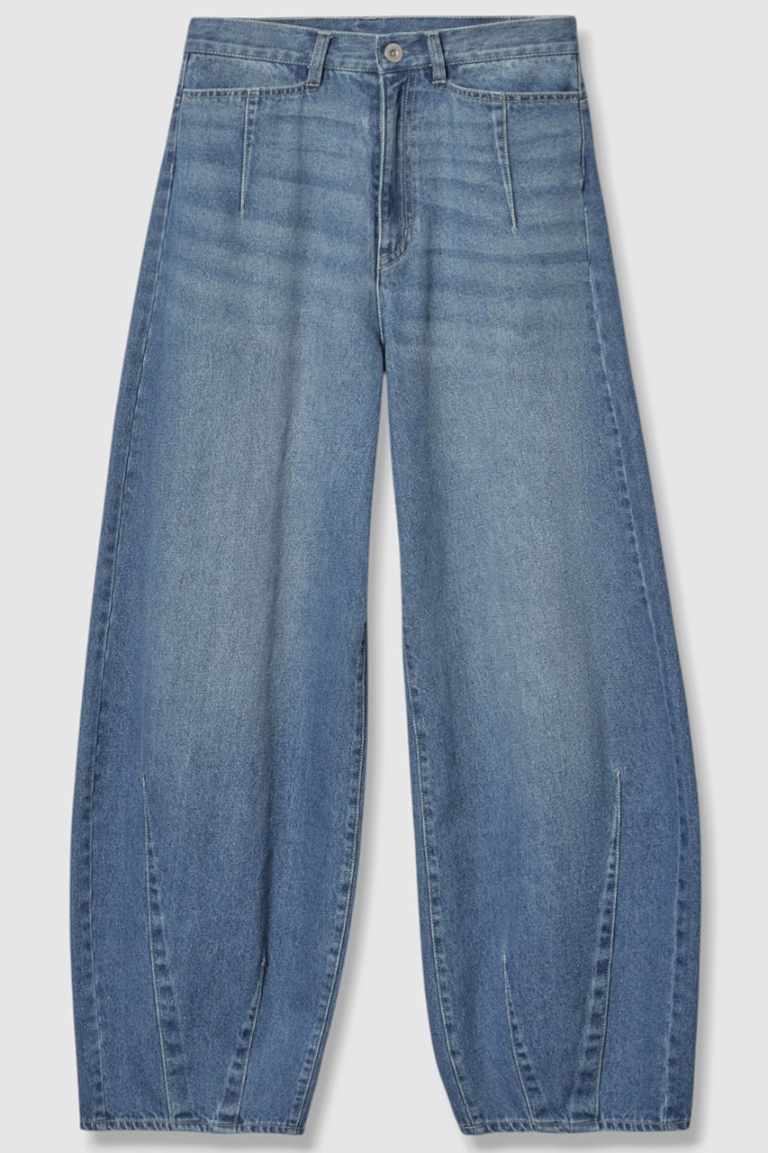 【アルアバイル/allureville】のセミバギーデニムパンツ 人気、トレンドファッション・服の通販 founy(ファニー) 　ファッション　Fashion　レディースファッション　Fashion for Women　パンツ　Pants & Trousers　デニムパンツ・ジーンズ・美脚デニム　Denim Jeans & Pants　デニム　Denim, Jeans Material　ハイライズ　High Rise, High Waist　ヴィンテージ　Vintage Style　 other-1|ID: prp329100004588596 ipo3291000000035764515