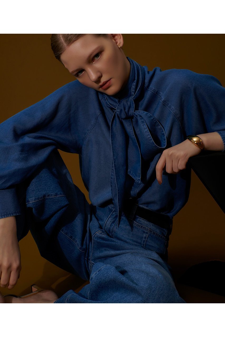 【アルアバイル/allureville】のセミバギーデニムパンツ 人気、トレンドファッション・服の通販 founy(ファニー) 　ファッション　Fashion　レディースファッション　Fashion for Women　パンツ　Pants & Trousers　デニムパンツ・ジーンズ・美脚デニム　Denim Jeans & Pants　デニム　Denim, Jeans Material　ハイライズ　High Rise, High Waist　ヴィンテージ　Vintage Style　other-6|ID: prp329100004588596 ipo3291000000035764524