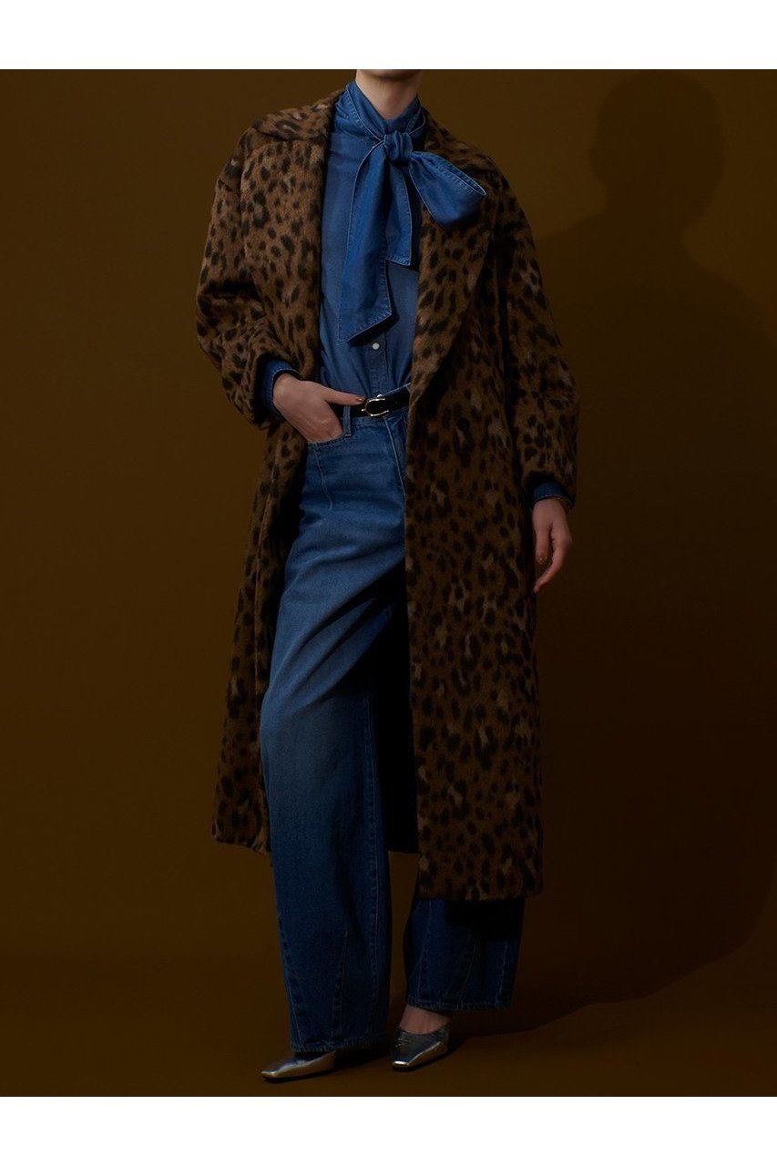 【アルアバイル/allureville】のデニムボウブラウス 人気、トレンドファッション・服の通販 founy(ファニー) 　ファッション　Fashion　レディースファッション　Fashion for Women　トップス・カットソー　Cut & Sew Tops　シャツ・ブラウス・オフィスカジュアル　Elegant Blouses & Button-Ups　ウエスタン　Western Style　スリーブ　Sleeve, Long Sleeve / Short Sleeve　セットアップ　Set-Up, Coordinated Outfit　デニム　Denim, Jeans Material　ドット　Polka Dot, Dot Pattern　ロング　Long, Long-Length　ヴィンテージ　Vintage Style　再入荷　Restock / Back in Stock　other-6|ID: prp329100004588597 ipo3291000000032549853
