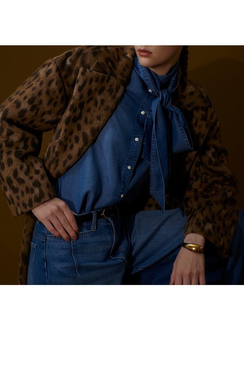 【アルアバイル/allureville】のMILIORレオパードコート 人気、トレンドファッション・服の通販 founy(ファニー) 　ファッション　Fashion　レディースファッション　Ladies' Fashion Online　アウター　Coat Outerwear　コート　Coats　おすすめ　Recommend　シンプル　Simple　セットアップ　Set Up　デニム　Denim　トレンド　Trend　レオパード　Leopard　ロング　Long　NEW・新作・新着・新入荷　New Arrivals　other-6|ID: prp329100004588598 ipo3291000000032549860