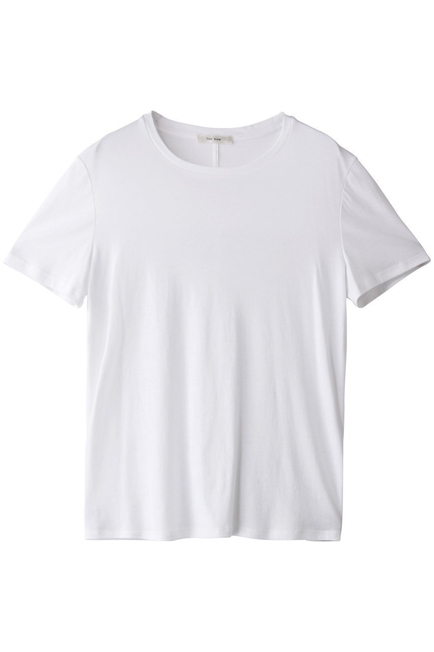 【ザ ロウ/THE ROW】のWESLER TSHIRT インテリア・キッズ・メンズ・レディースファッション・服の通販 founy(ファニー) 　ファッション　Fashion　レディースファッション　Ladies' Fashion Online　トップス・カットソー　Tops/Tshirt　シャツ/ブラウス　Shirts/Blouses　ロング / Tシャツ　T-Shirts　カットソー　Cut and Sewn　2025年　2025　2025-2026秋冬・A/W　Aw/Autumn/Winter/Fw/Fall/2025-2026　なめらか　Smooth　ショート　Short　スリーブ　Sleeve　ベーシック　Basic　ボトム　Bottom　定番　Standard　A/W・秋冬　Aw・Autumn/Winter・Fw・Fall-Winter　ブライトホワイト|ID: prp329100004589594 ipo3291000000032562297